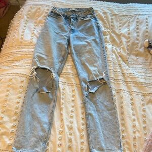 super cute wide leg Abercrombie and fitch jeans